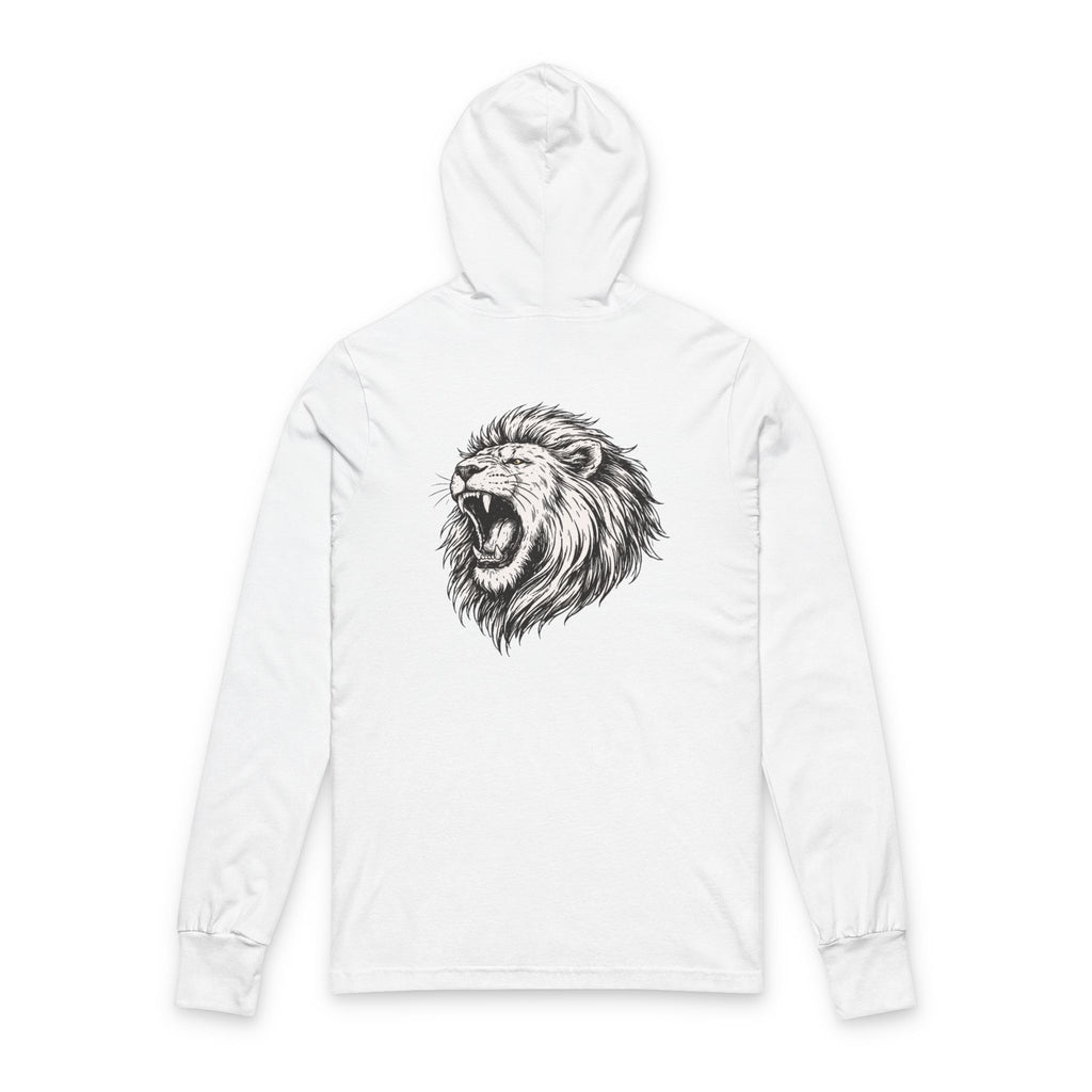 Tribe of Judah Lion Hoodie Tee — Christian Faith Long-Sleeve Hooded Shirt
