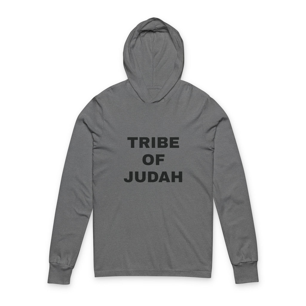 Tribe of Judah Lion Hoodie Tee — Christian Faith Long-Sleeve Hooded Shirt