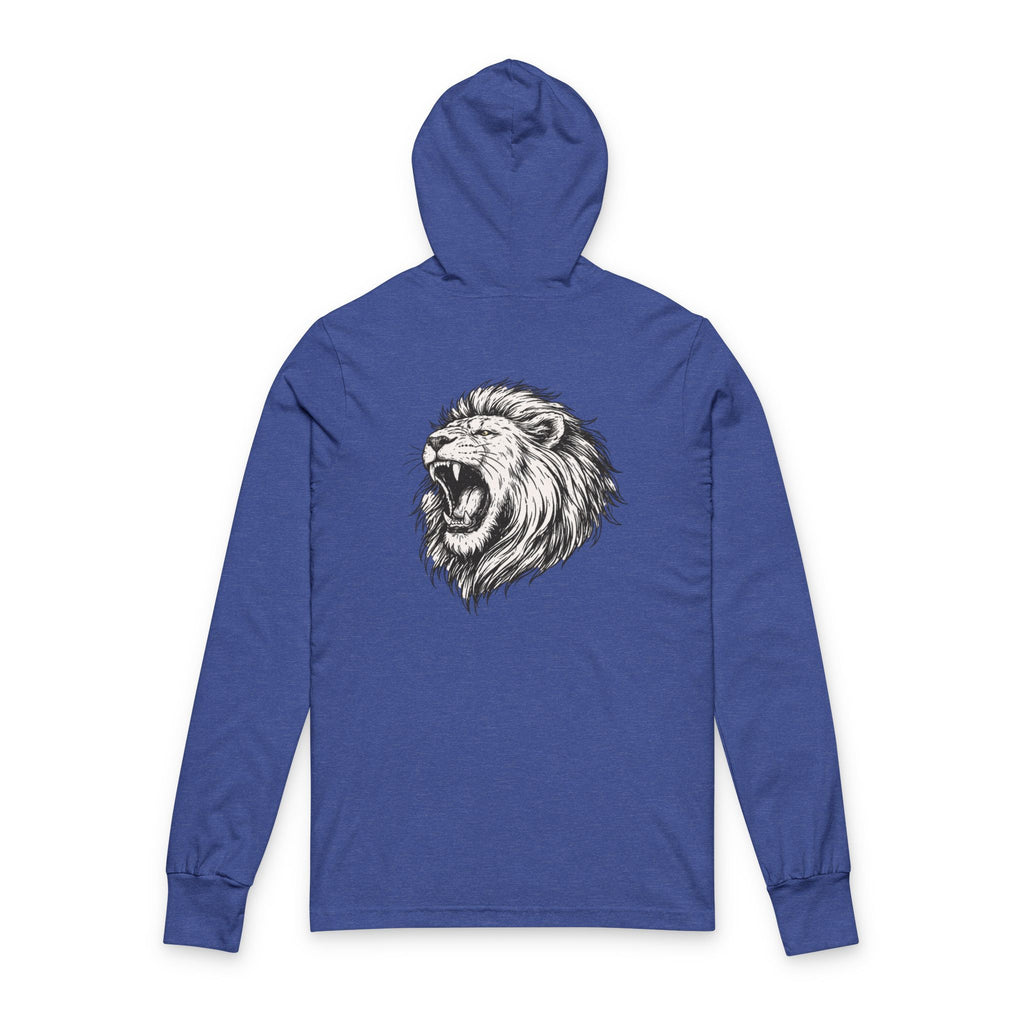 Tribe of Judah Lion Hoodie Tee — Christian Faith Long-Sleeve Hooded Shirt